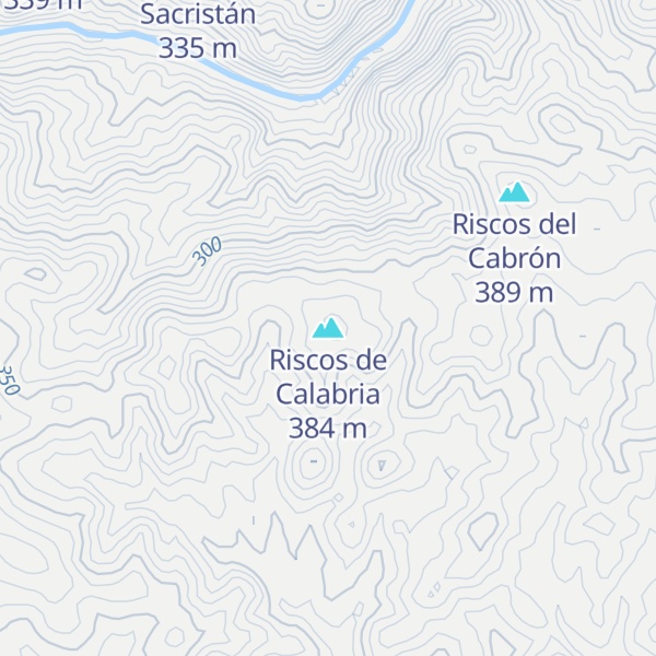 Map of Riscos de Calabria