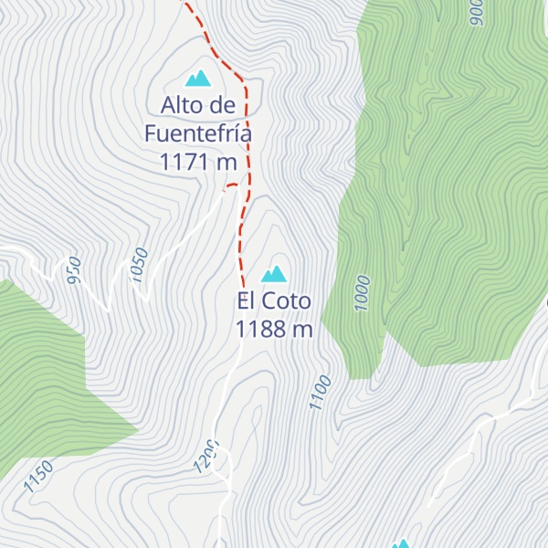 Map of El Coto