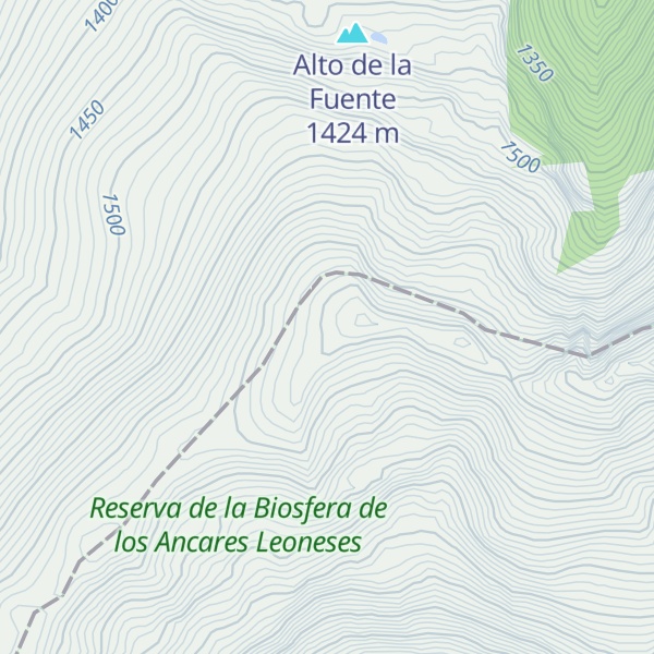 Map of Pando Fornela