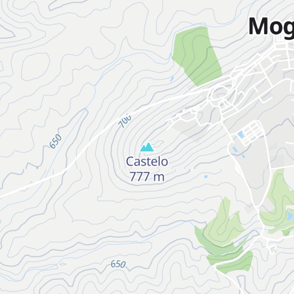 Map of Castelo
