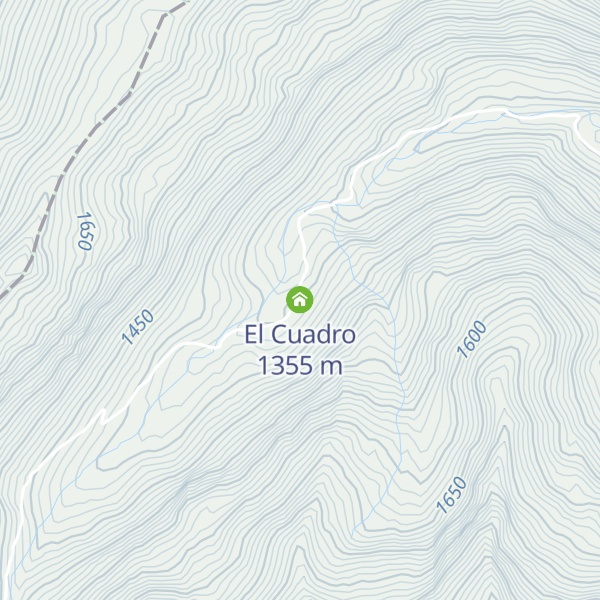 Map of El Cuadro