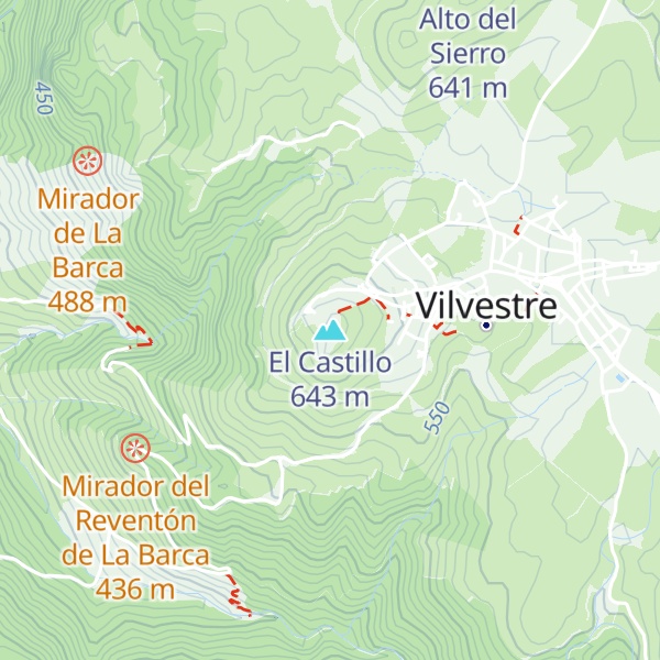 Map of El Castillo
