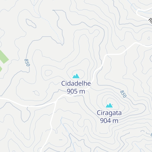 Map of Cidadelhe