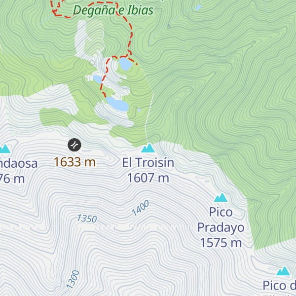 Map of El Troisín