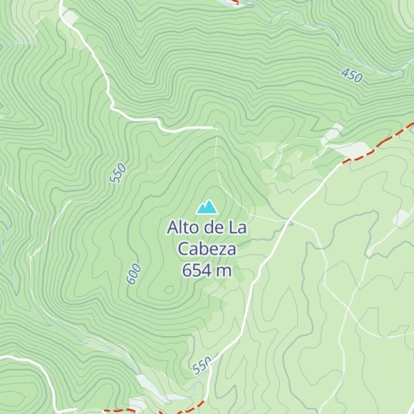 Map of Alto de La Cabeza
