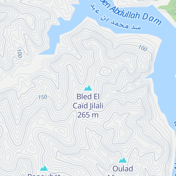 Map of Bled El Caïd Jilali