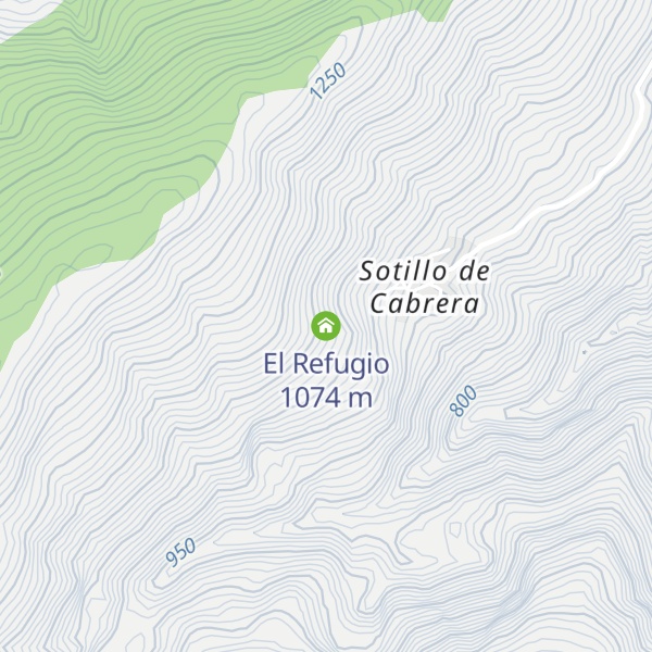 Map of El Refugio