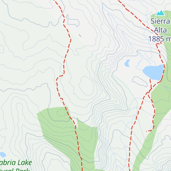 Map of Peña Cabrita