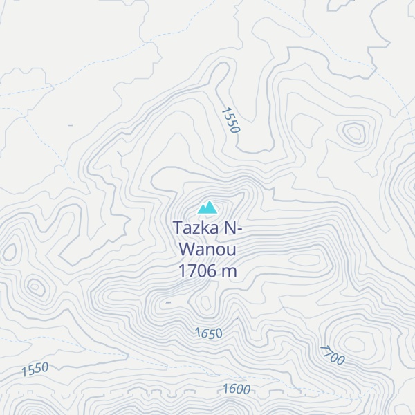 Map of Tazka N-Wanou