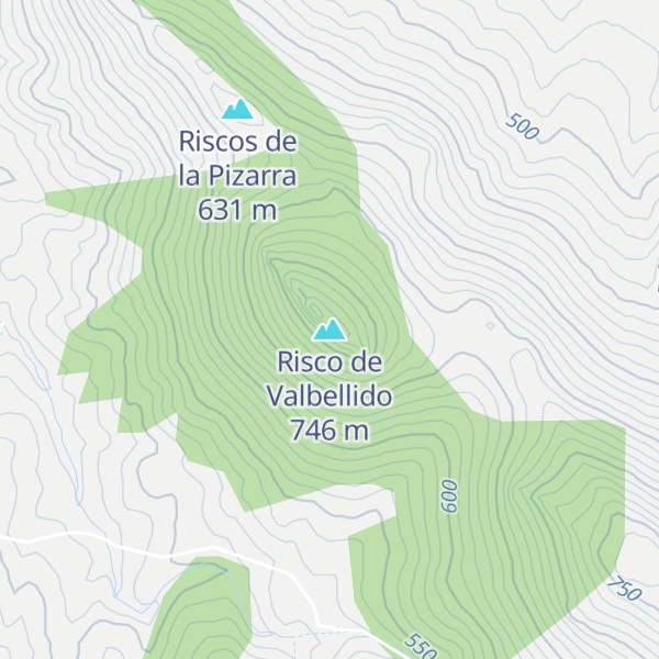 Map of Risco de Valbellido