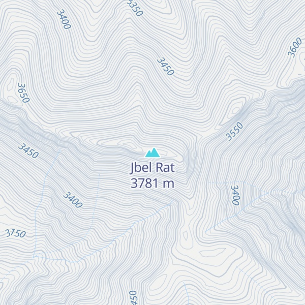 Map of Jbel Rat