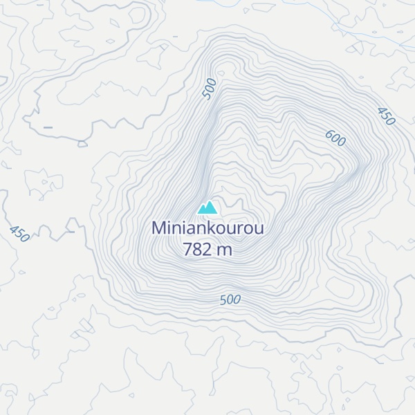 Map of Miniankourou