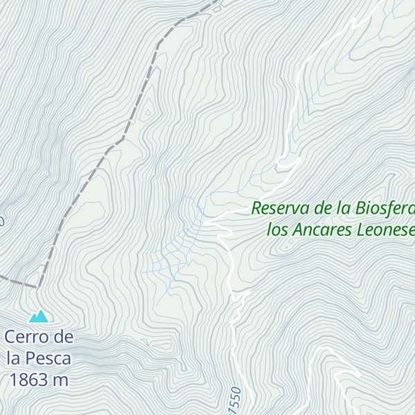 Map of La Pesca