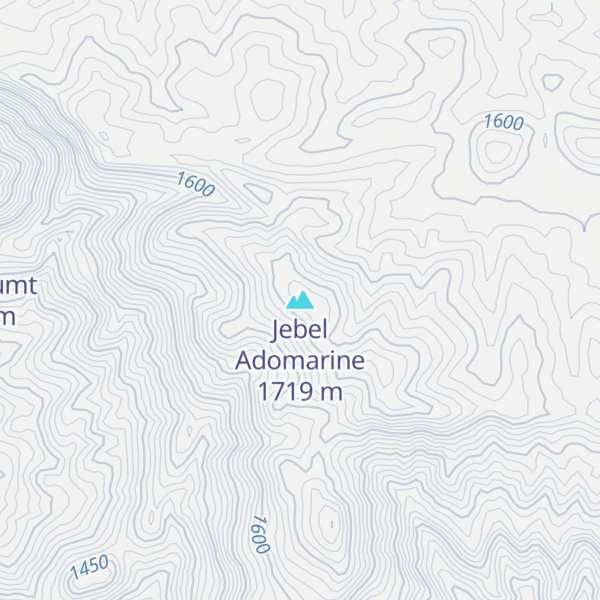 Map of Jebel Adomarine
