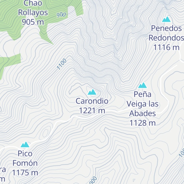 Map of Carondio