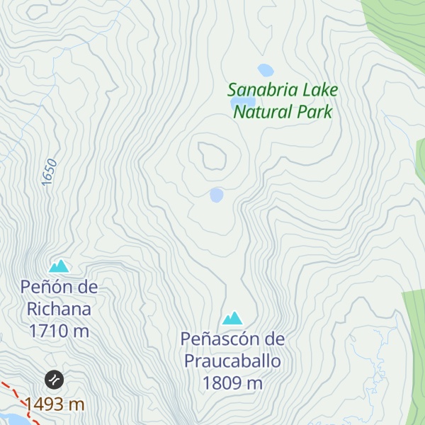 Map of Peñón del Pueyo