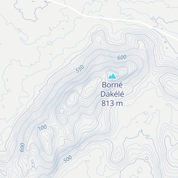 Map of Dakélé