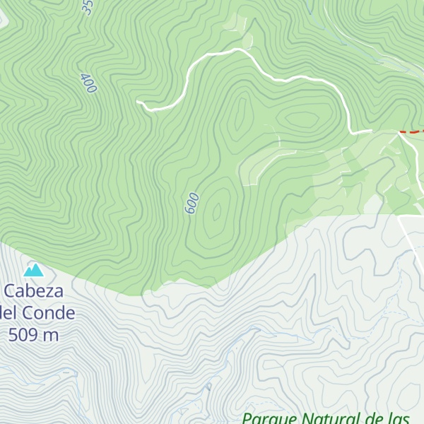 Map of Cielito Cerrajón