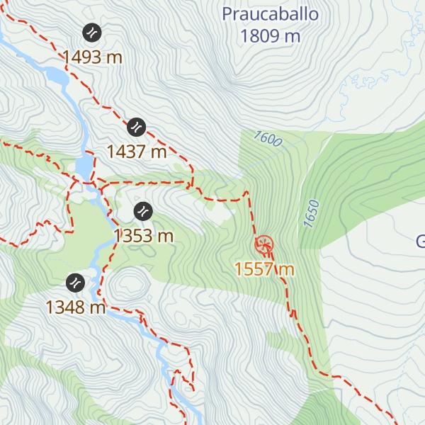 Map of Refugio de Mayosgallegos