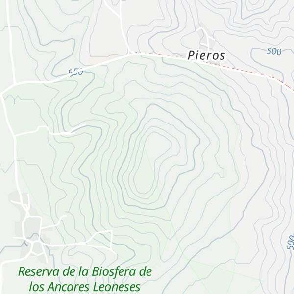 Map of Castro de la Ventosa