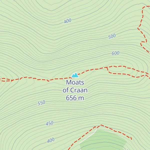Map of Moats of Craan