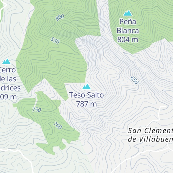 Map of Teso Salto