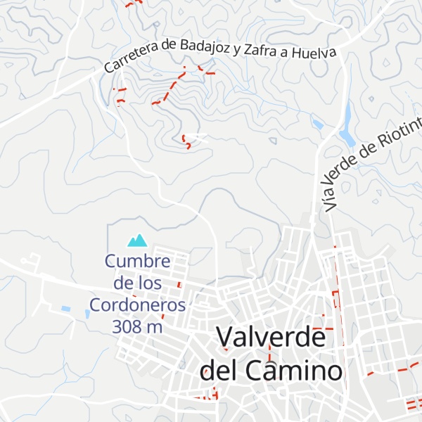 Map of Riscos Tintoreros