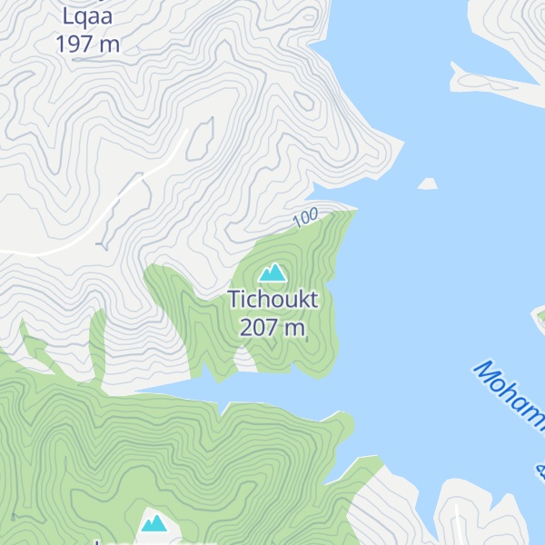 Map of Tichoukt