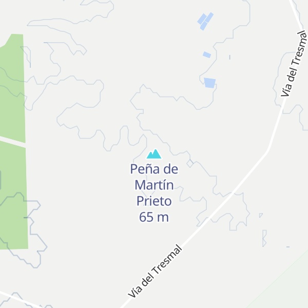 Map of Peña de Martín Prieto