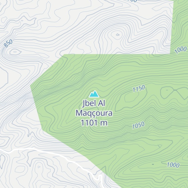 Map of Jbel Al Maqçoura