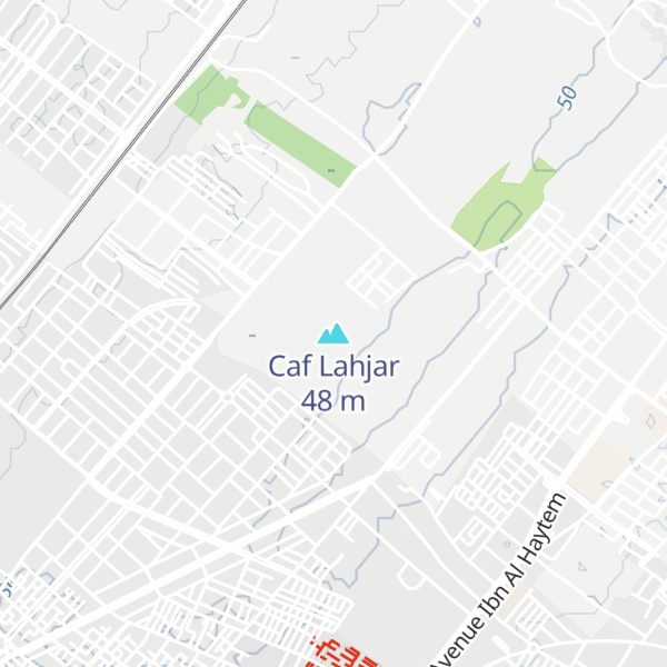 Map of Caf Lahjar