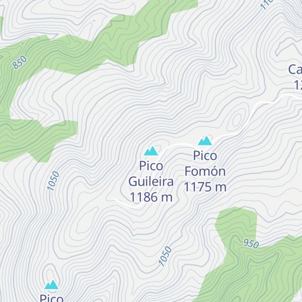 Map of Pico Guileira