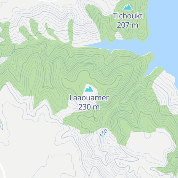 Map of Laaouamer