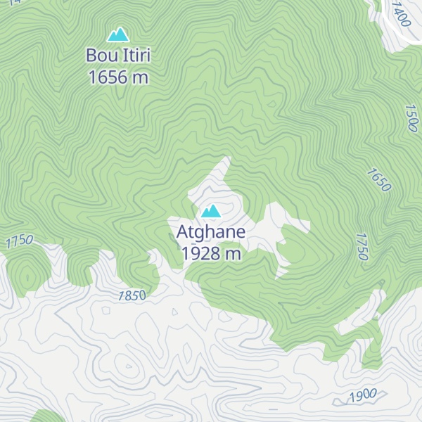 Map of Atghane