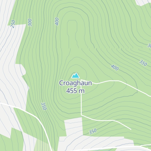 Map of Croaghaun