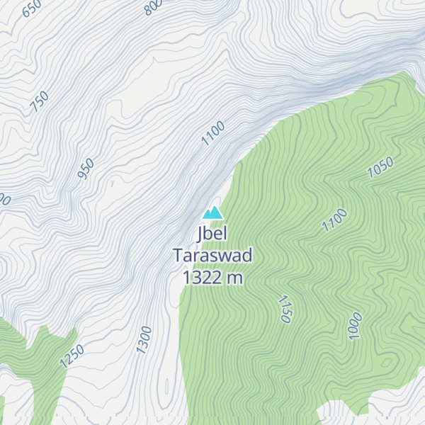 Map of Jbel Taraswad