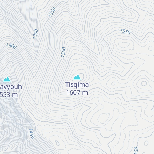 Map of Tisqima