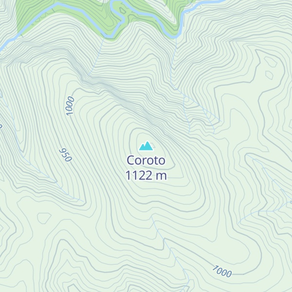 Map of Coroto