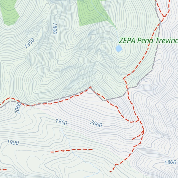 Map of Pena Surbia