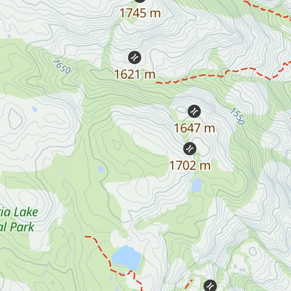 Map of Alto del Suelto