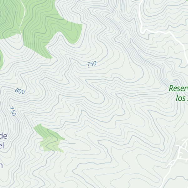Map of Sierra de la Cuesta