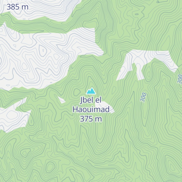 Map of Jbel el Haouimad