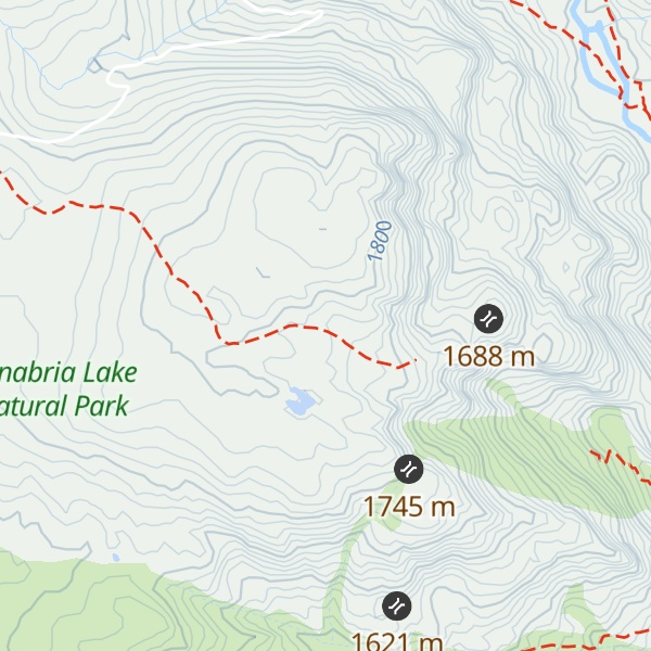 Map of Refugio del Cabezo de San Martín de Castañeda