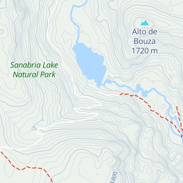 Map of Refugio de Vega de Tera