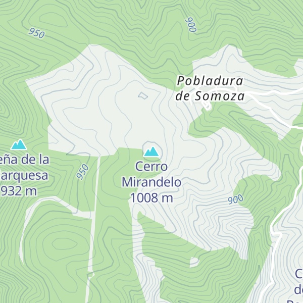 Map of Cerro Mirandelo