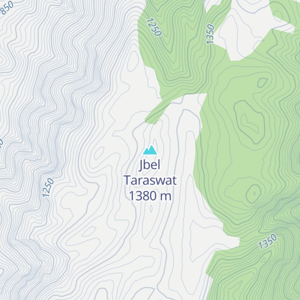 Map of Jbel Taraswat