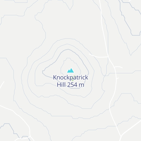 Map of Knockpatrick Hill