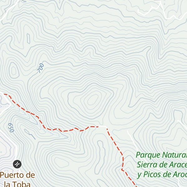 Map of Sierra de la Picota