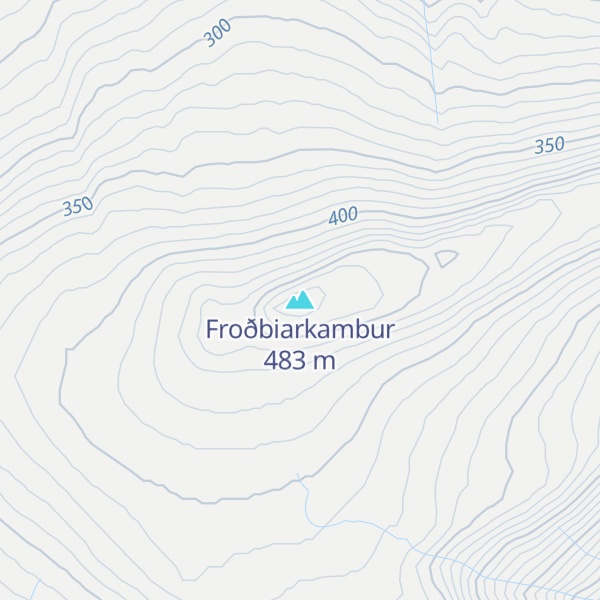 Map of Froðbiarkambur