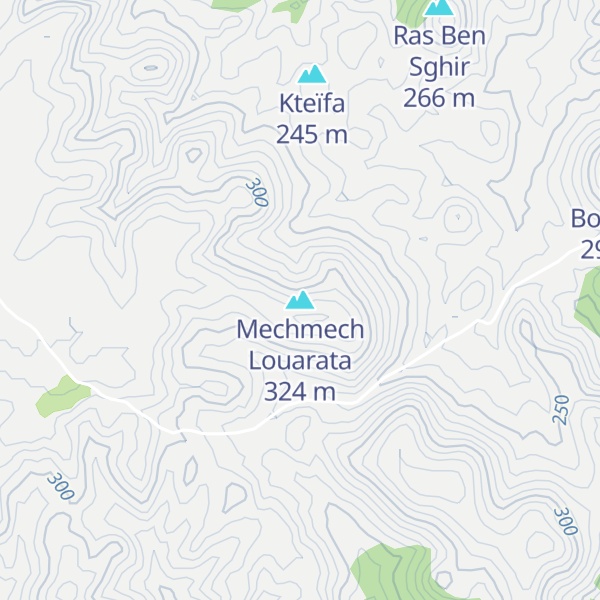 Map of Mechmech Louarata